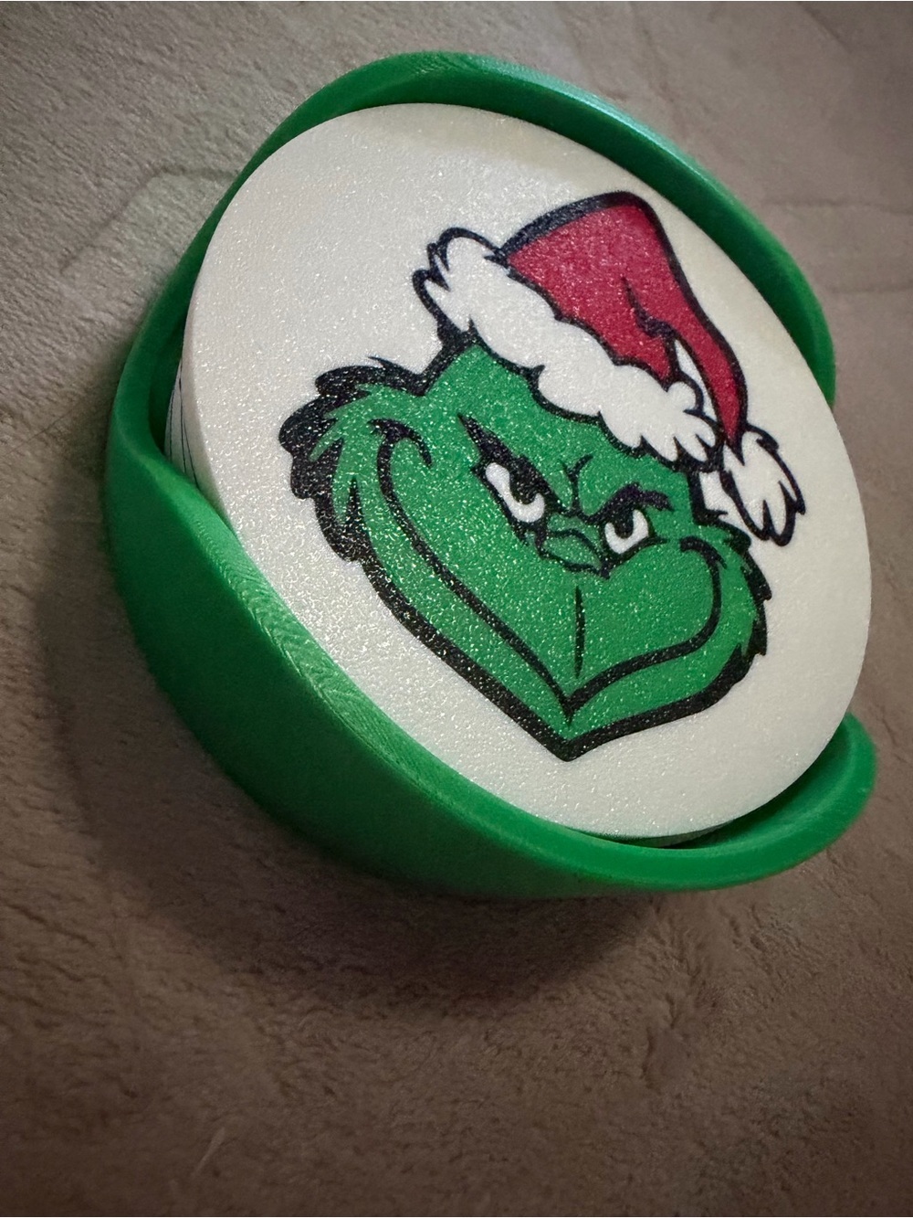 Hand Crafted 3D printed Christmas ππCoaster Set (4) & Holder NWOT - Picture 2 of 3